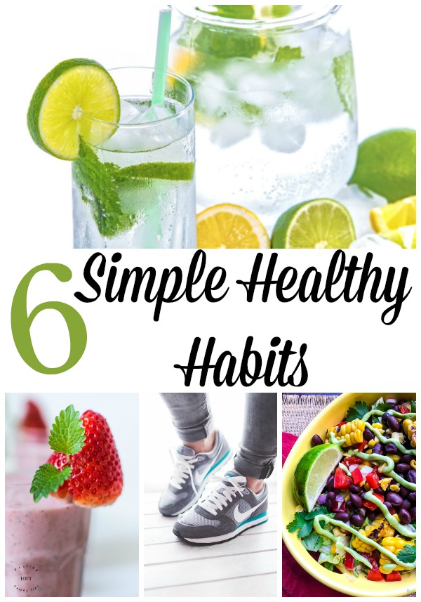 Six Simple Healthy Habits for Your Family.  Great tips if you're looking to make small changes towards a healthy lifestyle.
